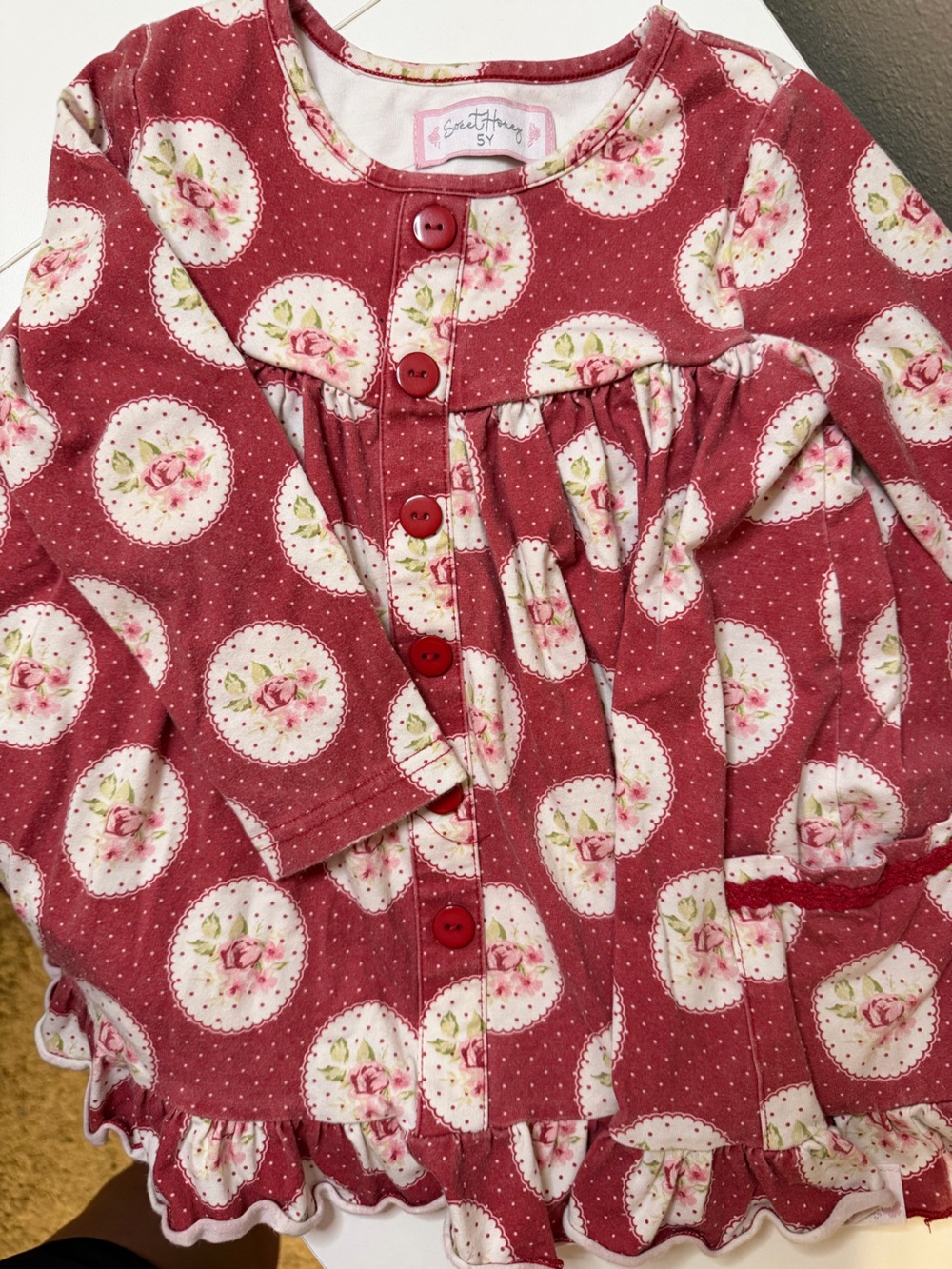 Sweet Honey Long Sleeve Top (5Y)